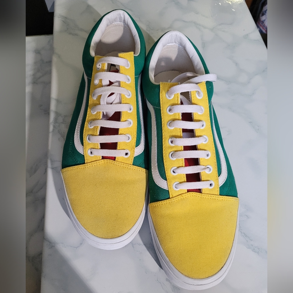 Vans Old Skool Customade For You Multicolored Skateboard Sneaker Mens Size 14